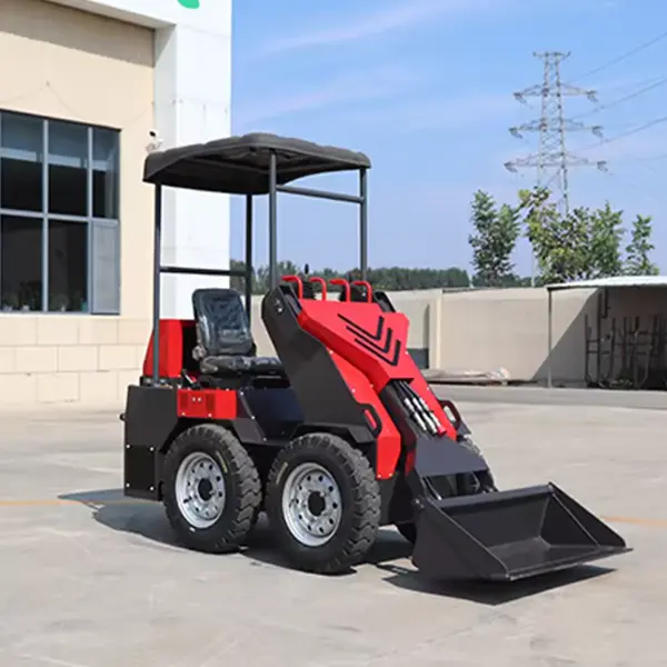 High-power electric mini skid steer loader